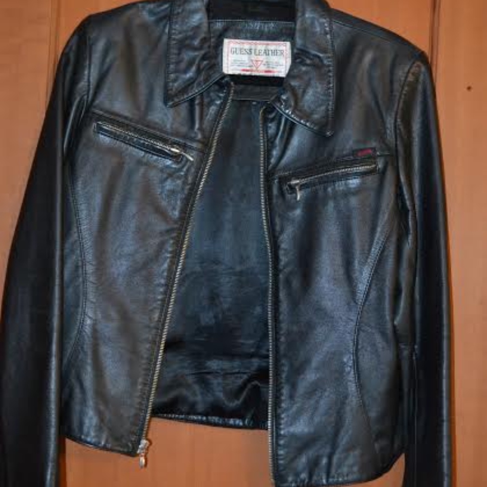 Guess Vintage Leather Jacket